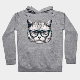 Cats with glasses Hoodie